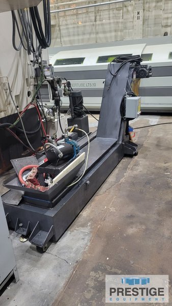 Toshiba TUE-15, 59" Table, 70" Swing, Fanuc Oi-TC, Ram with 12 Sta. ATC, 60 HP, Chip Conveyor, 2006, #43443