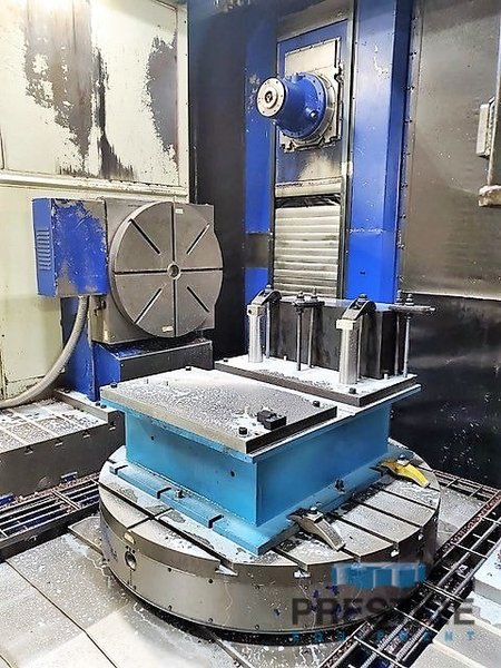 Tos FOQ 80-VR2,6, X-98",Y-63",Z-31.5",W-20", 78" x 78" Tbl, 25 Ton Tbl Cap, 7-Axis, Siemens 840D, 2008, #30936