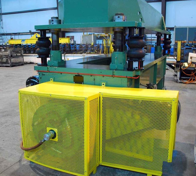 80 Ton x 2" ASC 4-Post Flying Cut Off Press