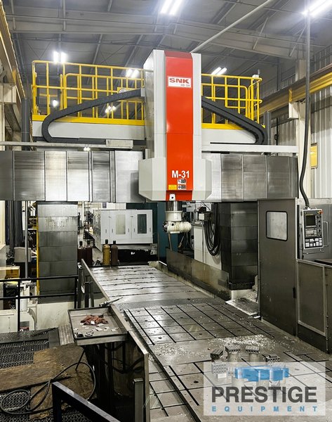 SNK RB-5M 5-Face, Fanuc 31iB, X-207", Y-134", Z-32", W-55", 60 ATC, 60 HP, 1-Deg. Rt. Angle Head, AAC, TSC, 2017, #43445