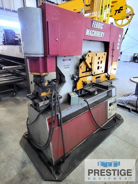 Ferric HIW-125, 125 Ton Punch, .625" x 2.25" Punch Dia, 6" x .750" Shear Cap., 2015 #43265