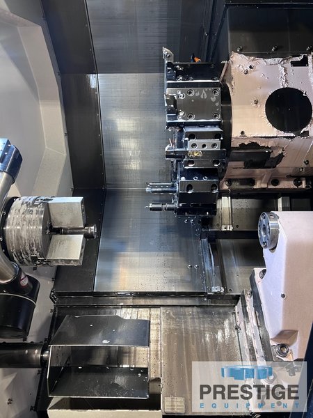 Hwacheon CUTEX180A YMC, 27.6" Swing, 10.96" Max. Cut Length, Y-Axis, Milling, Fanuc 0i-TF, 2016, #32505