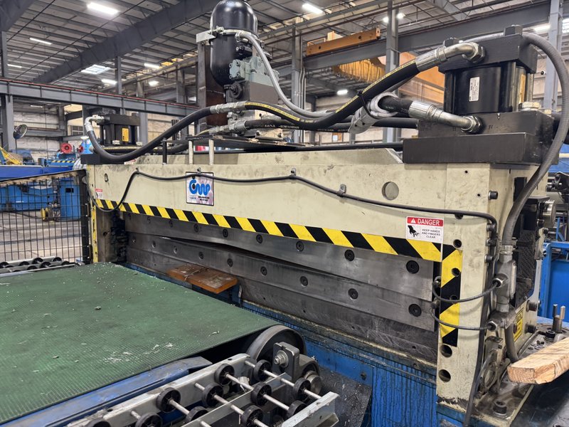 72" x .250" Cooper-Weymouth Formtek High Speed Shear