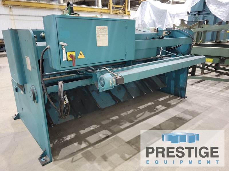 Adira GHS-0630, 1/4" x 10' , 40" Back Gauge with LED, Blade Gap Adjustment,10' Sq. Arm, 2002, #43012