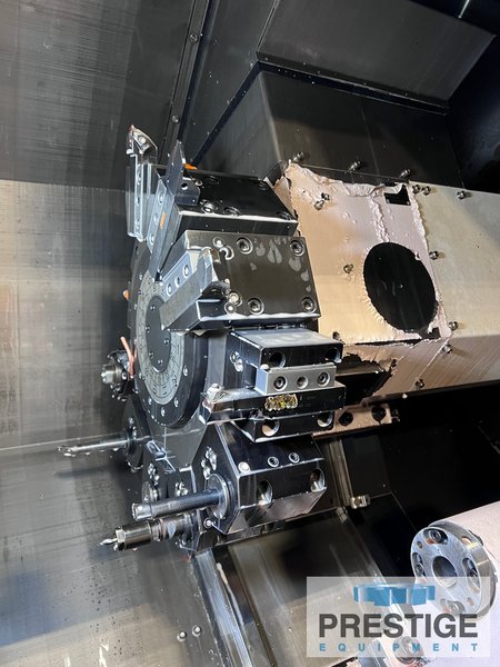 Hwacheon CUTEX180A YMC, 27.6" Swing, 10.96" Max. Cut Length, Y-Axis, Milling, Fanuc 0i-TF, 2016, #32505