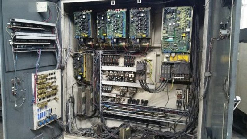 5" KURAKI KBT-13DXA CNC HORZ. BORING & MILLING WITH FANUC 15M CNC CONTROL