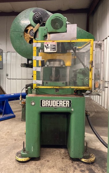 Bruderer 30 Ton High Speed Press, Model BSTA 30, .315-1.57 Stroke Adj, 135-800 SPM, 1.57 Slide Adj, STK# 1451