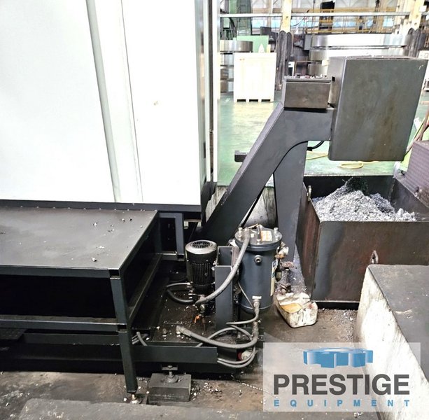 5.12" Doosan DBC-130LII, X-157", Y-98", Z-78", W-27.5",86" x 78" R.Tab, 2.5K RPM, C.T.S, 60ATC, Fanuc 31iB, 2018, #43032