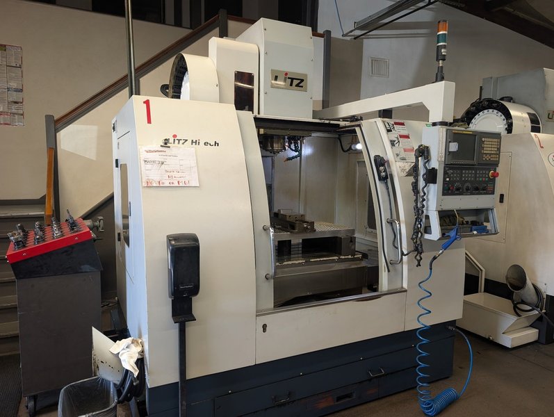 Litz Hi-Tech CV-1000 CNC Vertical Machining Center, 2007
