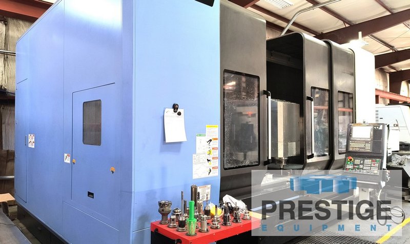Doosan VFC850LII , Fanuc i Series CNC, X-118" , Y-33", Z-31", 40 ATC, 12K RPM, CAT 40,  Chip Conv, 2015 #43218