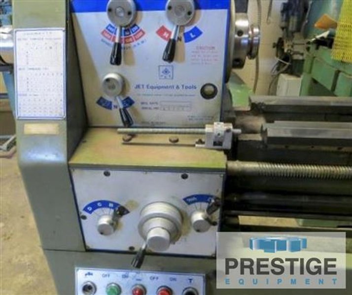 Jet 1340, 13" Swing, 40" C.C, 8" Gap, 1200 RPM, 1.375" Spindle Bore, 2HP, #43134