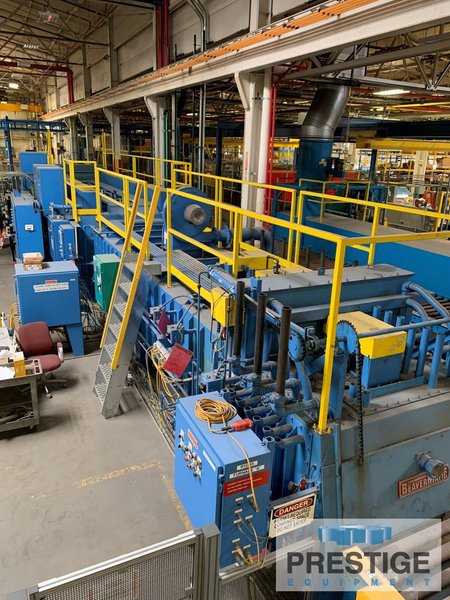 BeaverMatic Electric Annealing Furnace, 36" x 84" x 18" Load Size, 2000/Hr. Max Loading, 1650 F Max. Temp, 2008 #43429
