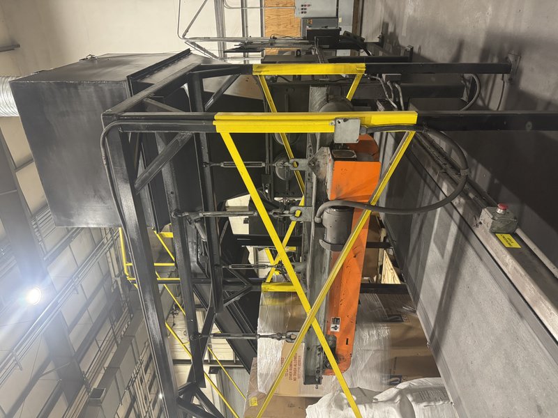 SSI Shredding Systems Model 2400e Shredder, 200 HP, Double Shaft, Refurbished Teeth recently installed, Infeed and Outfeed Belts, Cross Belt Magnet, Exit Belt to Bulk Bag, Torit Cartridge Dust Collector, With Spares