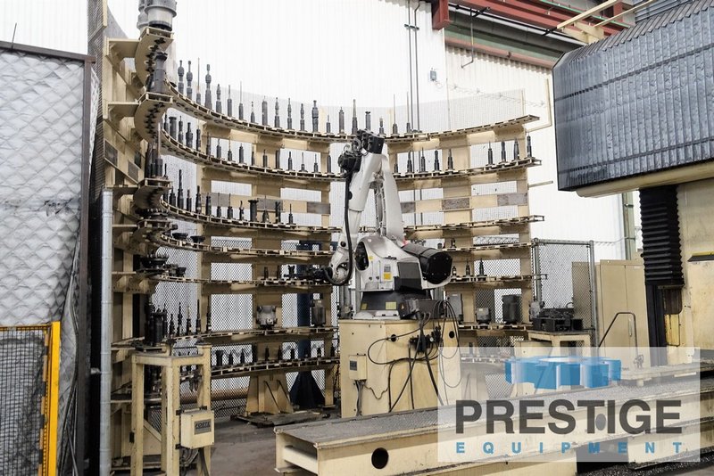Ingersoll 5-Axis Bridge Mill, ATC, AAC, Pallet Shuttle, X-393", 98" x 196" Pallets,  Siemens 840D, 2007, #32608