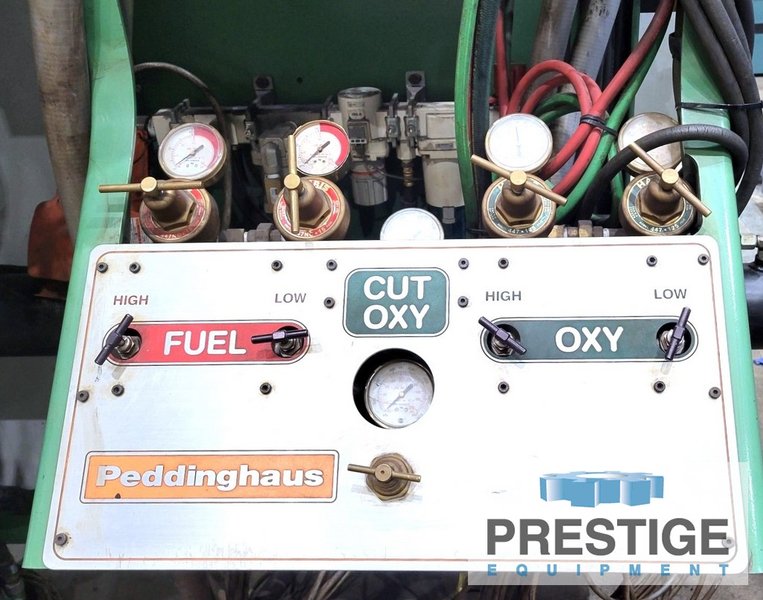 Peddinghaus HSFDB 2500/B Plate Processor, 3" Plate, 96" Max. Plate Width, HPR400XD Plasma, Drill, Oxy, 2019 #43913