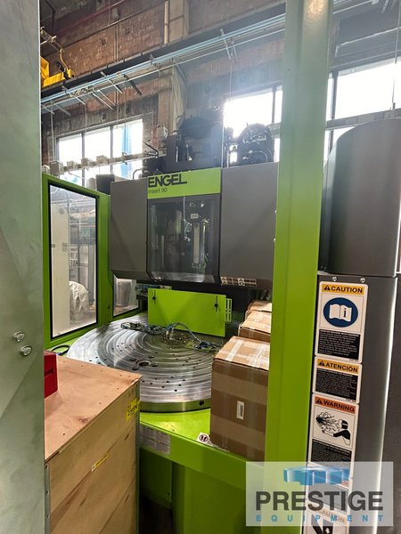 Engel e-insert 90 Rotary, 90 Ton Clamping Force, 13.8" Stroke, CC300 Control, RD 1600 Servo 2 Station RT,  2022, #43482