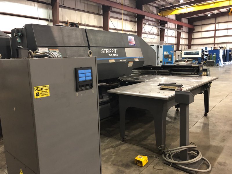 22 Ton Strippit 1250H 20, 4' X 8', 2000, #16961