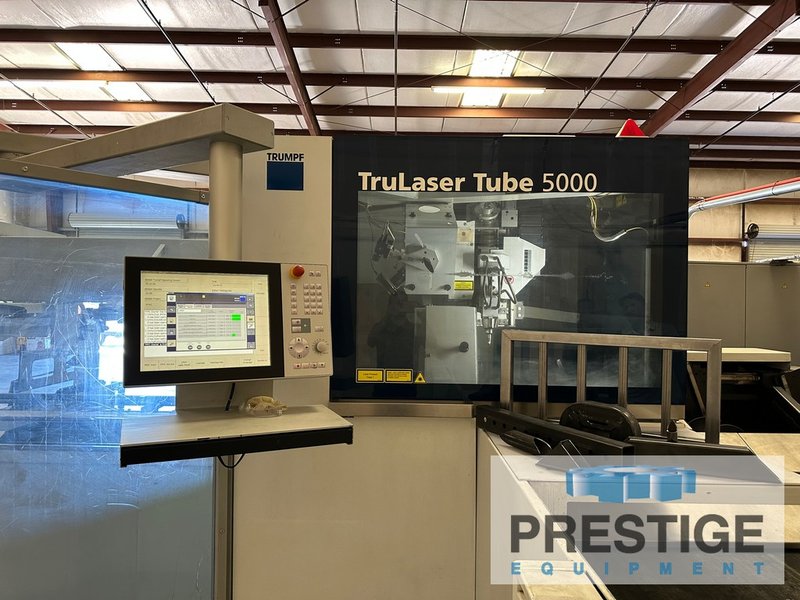 Trumpf 3200 Watt TruLaser Tube 5000 CNC, 6" Tubes, 256" Material Length, Load/Unload, Seam Detection, 2015, #32851