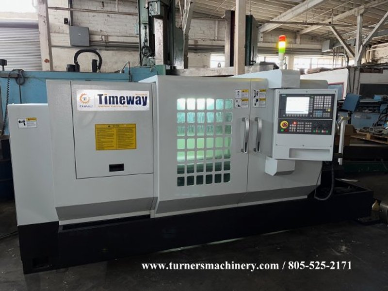 TIMEWAY QK-225/1500 SIEMENS SINUMERIK 20" 4-JAWChk 8.85" SPINDLE HOLE 2017