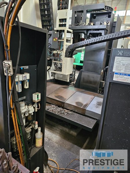 5.12" Doosan DBC-130LII, X-157", Y-98", Z-78", W-27.5",86" x 78" R.Tab, 2.5K RPM, C.T.S, 60ATC, Fanuc 31iB, 2018, #43032