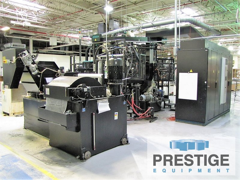 Porta TRV-08-N-16-90-110, 8-Station, 16-Spindle, HSK 50/63/ISO-40 Taper, 6K/15K RPM, Siemens CNC, Chip Conv, 2017, #31467