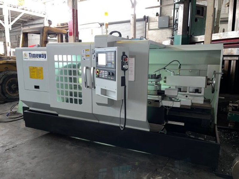 TIMEWAY QK-225/1500 SIEMENS SINUMERIK 20" 4-JAWChk 8.85" SPINDLE HOLE 2017