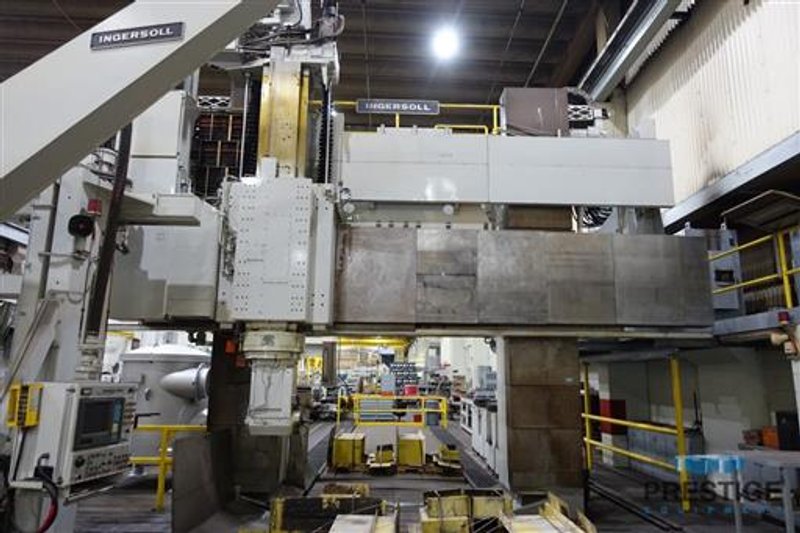 Ingersoll Masterhead 5-Axis CNC Planer Mill, 118" x 118" x 511" CNC, AAC, ATC , 125 HP,  Rebuilt 2016 #31486