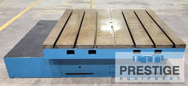Giddings & Lewis 360P 72" x 72" CNC B-Axis Rotary Table, 44,000 lbs Capacity, #43939
