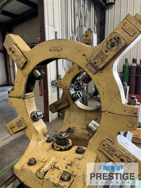 Monarch 3220,  36" Swing,  360" Centers, Taper Attachment, Threading, 28" 4-Jaw Chuck, 40 HP, (2) Steady Rests, #43328