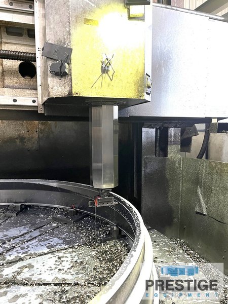 120" New Century, 12-Station ATC, 124" Swing, 84" Under Rail, 70 RPM, 40 HP, Fanuc 18T, #43801