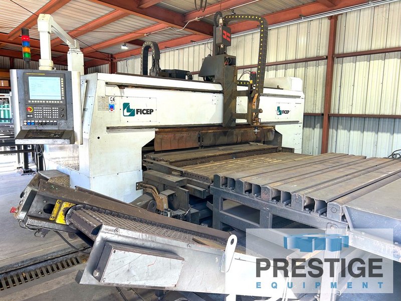 Ficep Tipo G 25 LG, Max. Cutting width 100", 20 HP Drill w/ 8-ATC, XPR300 Plasma, Oxy, Ficep Pegaso CNC, 2017 #43866