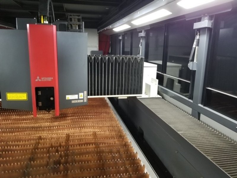 2015, 5x10, 4000 Watt Fiber Laser, Compact Load/Unload System