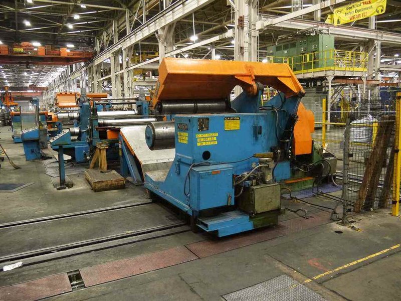 60" x .250" x 10" PAXSON Slitting Line