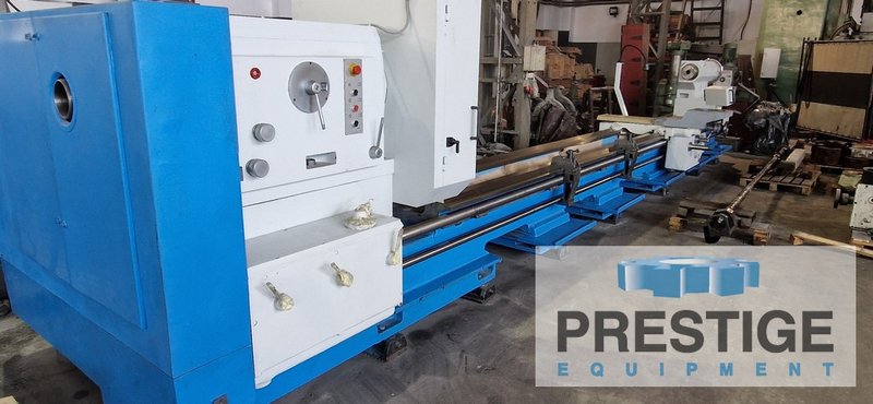 Poreba TR 135/6M,  53" x 236" 33,000 Lb. Capacity, 500 RPM, DRO, 54 HP, 2-Steadyy Rest, New Electrics 2023, #43343
