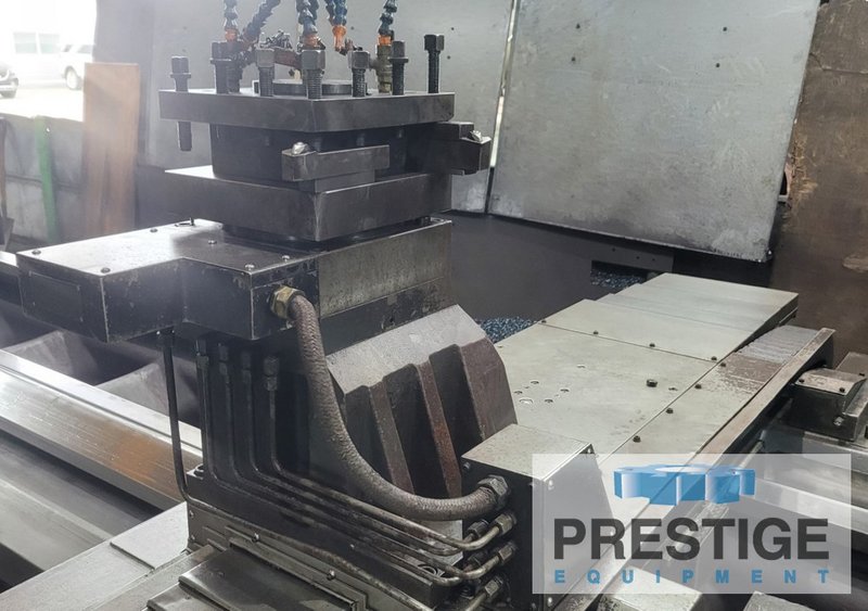 Hwacheon Mega, 51" Swing, 393" C.C, 630 RPM, 10" Spindle Bore, Siemens 828D CNC, 2011, #43367