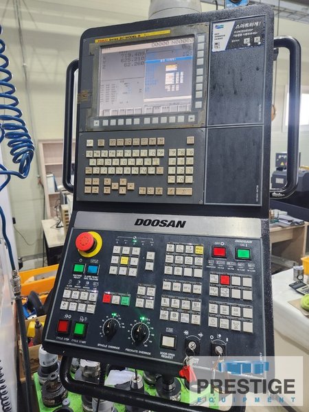 Doosan BM-1530M Bridge Type VMC, X-118", Y-59", 67" B/C, Fanuc 31iB, 40 ATC, 12,000 RPM, 2017, #43919