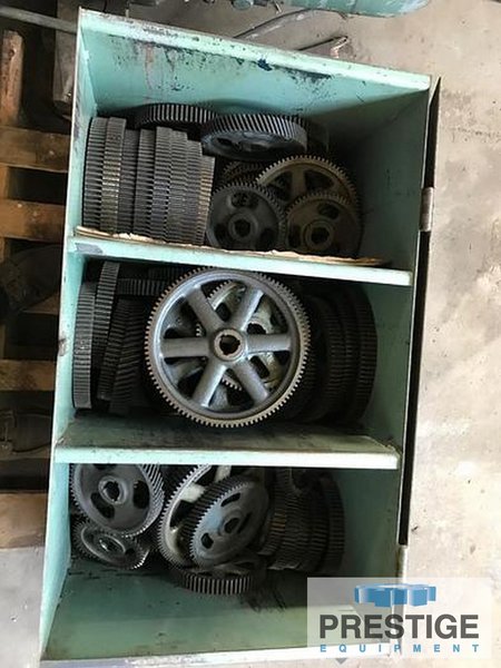 Gould & Eberhardt 96H, 1.5 DP, 125"/96" Max. Dia., 78" Table, Change Gears, Hob Arbor, Chip Conv, S/N 9670A-1, #19028