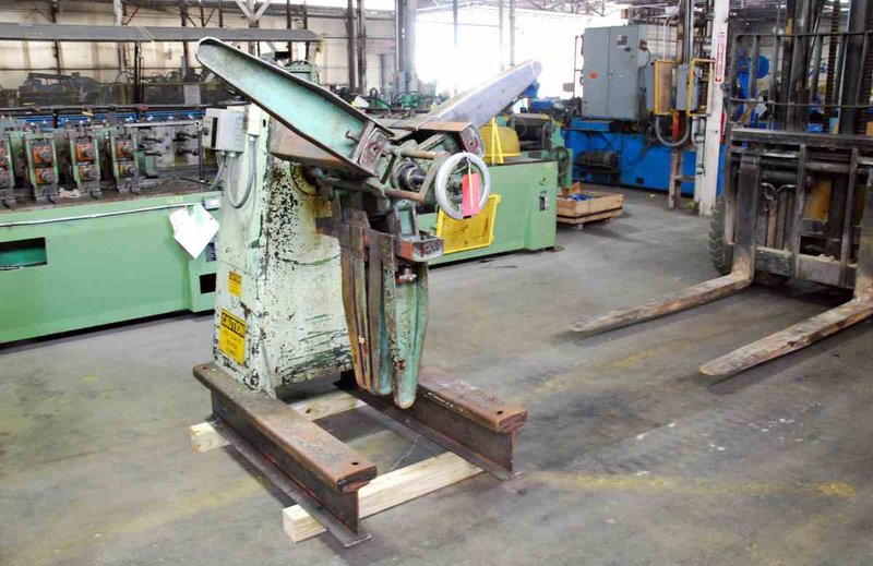 2,500 Lb. x 18" COOPER WEYMOUTH 2500-18 Motorized Single Decoiler