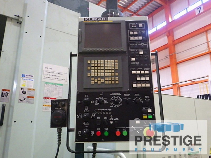 Kuraki KBH-12, X-59.05", Y-47.23", 7.87" Spdl. Dia., 12K RPM, TSC, 47" x 39" Table, Fanuc 16i-MB, '07 #43438