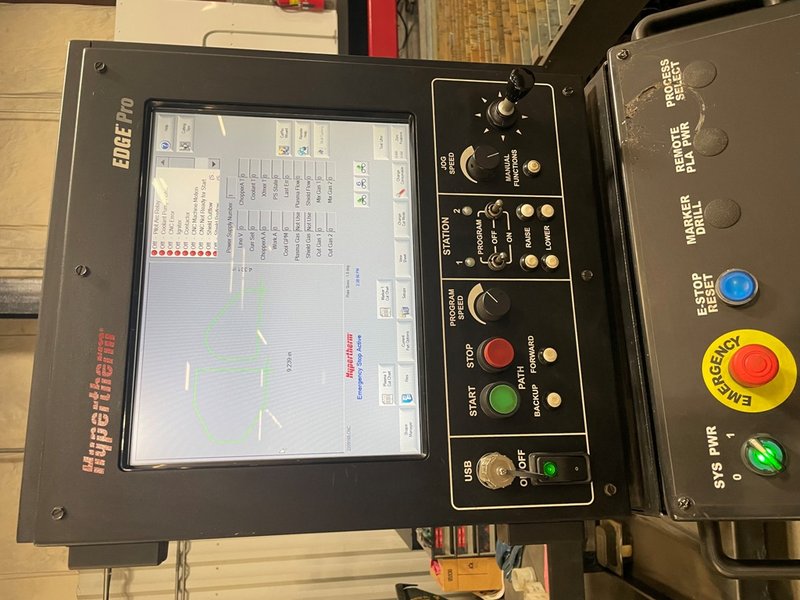 ADVANCED CUTTING SYSTEMS CNC PLASMA CUTTER, 6' X 12', NEW 2013