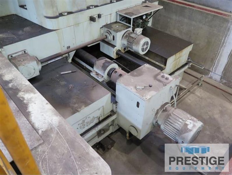 Schiess VKE 500/900,197" Table, 355" Swing, Openside, Live Spindle, 100 Ton Cap.,120HP, Fanuc 18-TB, #25414