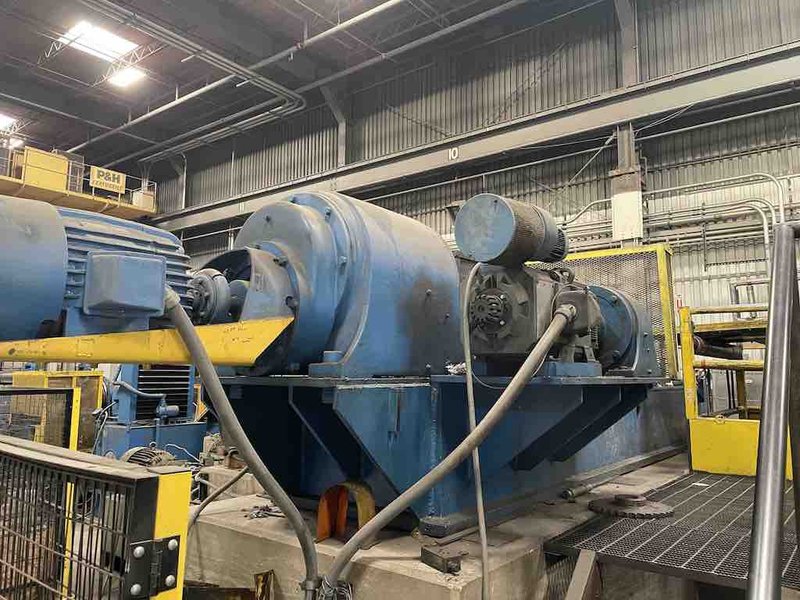 60" x .187" x 50,000Lbs Paxson Loop Slitting Line