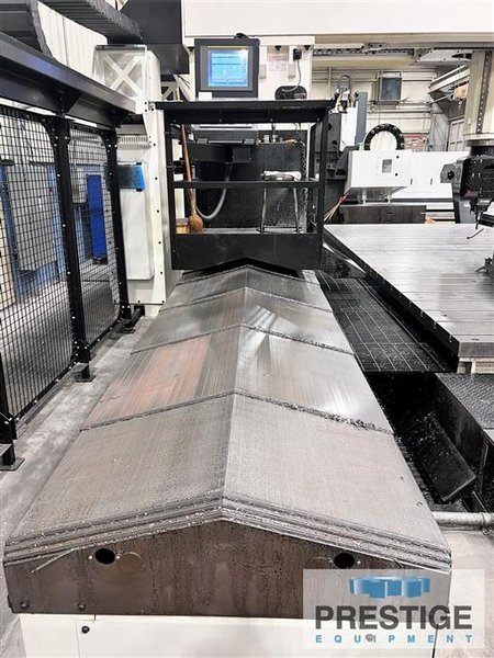 Hexram MP1024 5-Axis, X-289", Y-131", Z-47.5", 120" x 288" Tbl, 2-Axis Head,  13K RPM, Fanuc iH Pro CNC, 2018, #32458
