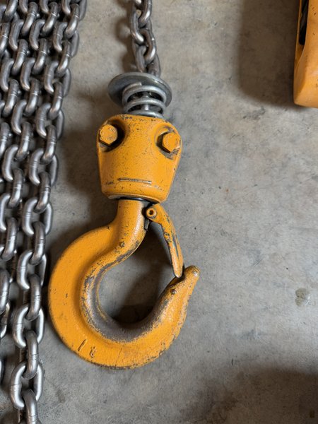 1 TON HARRINGTON ELECTRIC CHAIN HOIST EQ010SD-20FT