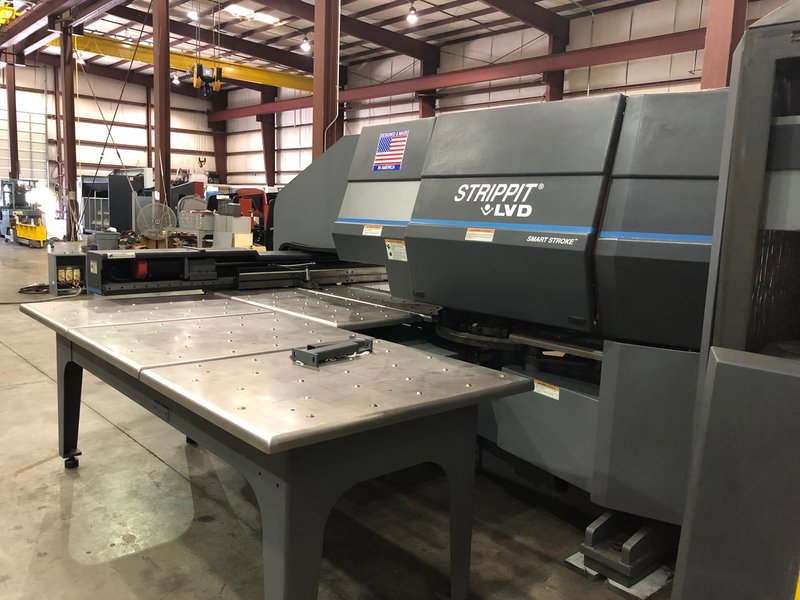 22 Ton Strippit 1250H 20, 4' X 8', 2000, #16961