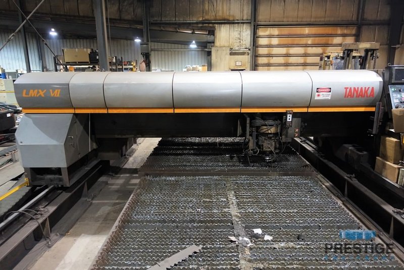 Tanaka LMX VII-Z30-TF6000, 161" x 84' Travel, Fanuc 6KW CO2 Laser, 2008 #30633