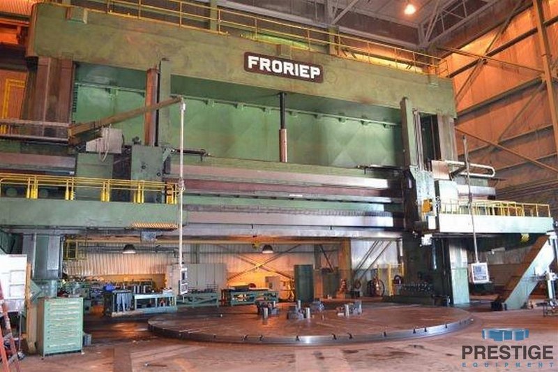 393"/590" Schiess Froriep, 2-Rams, 196" Under Rail, 220 Ton Weight Capacity, 250 HP, Siemens 840D Rebuilt '99 #25078