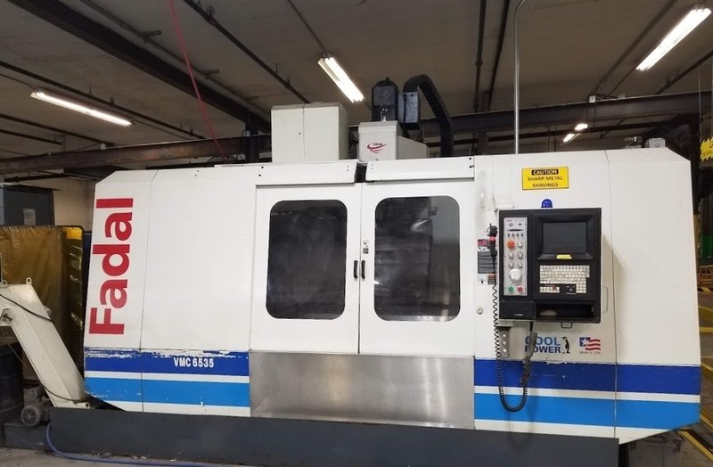 FADAL VERTICAL MACHINING CENTER, MODEL VMC-6535-50, NEW 2002