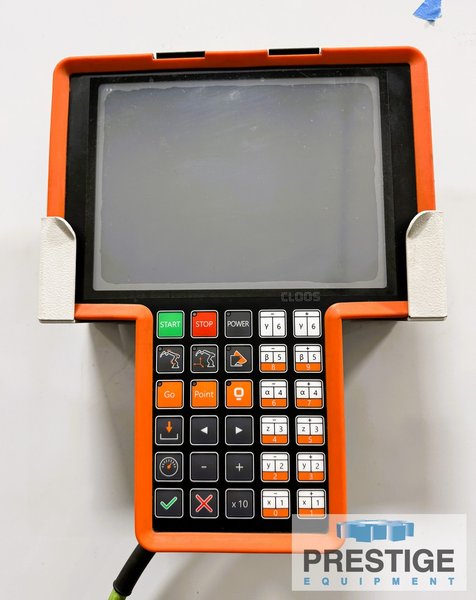 Cloos 6-Axis CNC Welding Robot Micro Cell, New 2022, 400 Amp, Wire Feeder, 2 Position Table, Ref# 43959