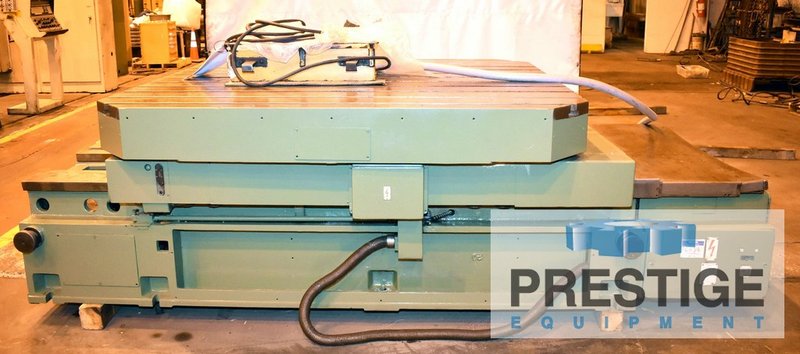 71" x 78" Union Ti  2 Power Rotation, Power Infeed, Scales, 15 Ton Cap. '94, #26626